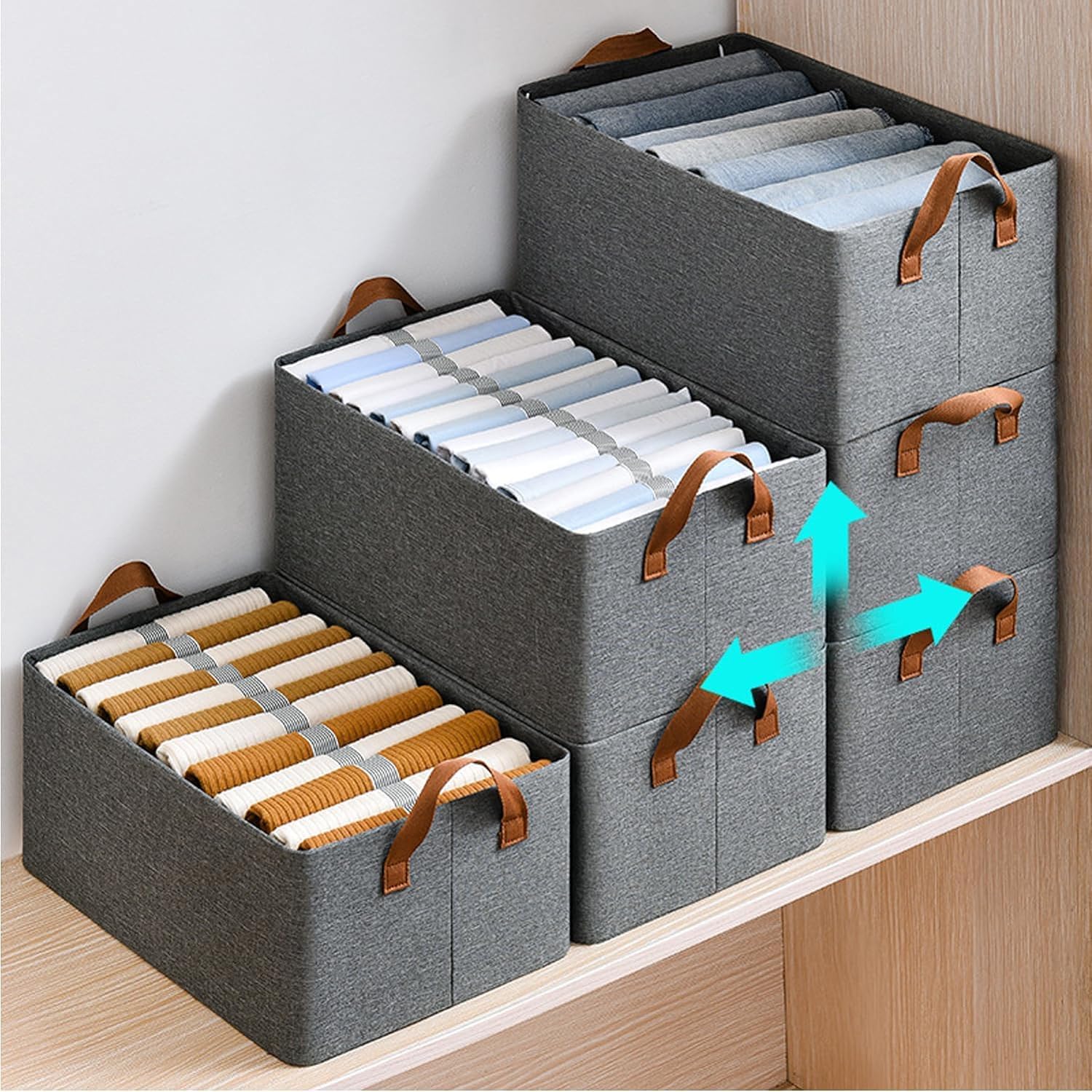 Foldable Wardrobe Organizer